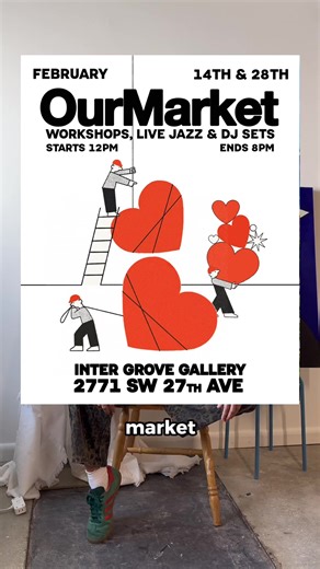 wanna learn to make things with clay? we’ll be hosting our claymaking workshop on february 14th and 28th at @The Underline! come shop, dance, hang or even make stuff with us! #community #thirdspace #workshop #whattodoinmiami #thriftinginmiami