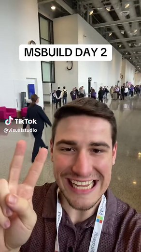 MSBUILD DAY 2 interviews with leaders and others :) #MSBuild #visualstudio #DevCommunity #CodingLife #TechTalk #Microsoft #tech