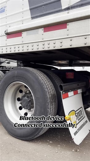 My “bluetooth devices” (trailer) is connected successfully 🤣 Don’t forget about pre-trip inspection ☝️ …. #theangrytruck #truck #trucks #truckher #trucklife #truckdriver #semitruck #dieseltruck #car #driver #highway #road #roadlife #trucking #semitrailer