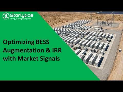 ERCOT BESS: When & How to Upgrade for Max Profit & IRR | Storlytics V4.1 Training Case Study