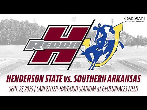 Henderson State vs. Southern Arkansas (FB) | Sept. 27, 2025