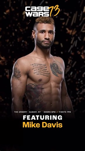 Cage Wars on Instagram: "This Saturday. It all comes alive. 🔥 Cage Wars 73 isn’t just fights — it’s an experience. 👊 Guest UFC Fighters 🎙️ MMA Hot Mic Announcer 🩰 Silk aerialist soaring above the cage 💡 Interactive LED wristbands lighting up the crowd This video is a preview of what’s coming… 🎟️ Last chance to get your tickets Be in the building or hear about it later. #CageWars73 #CageWars #FightNight #Albany #518"