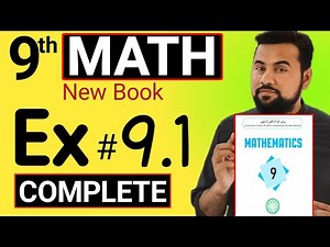 Class 9 Math chapter 9 || Exercise 9.1 || 9th class maths exercise 9.1