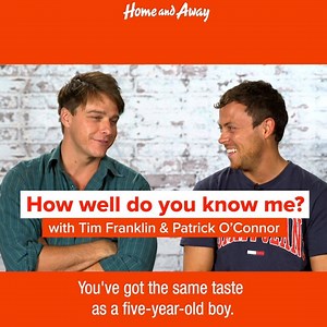 250K views · 5.1K reactions | Dean and Colby’s friendship has been put to the test this year but Patrick and Tim can always have a good LOL off the set.  | Home and Away | Facebook