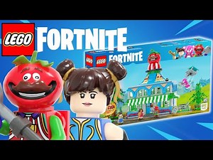 LEGO Fortnite Tomato Town | Fortnite Chapter 2 Season 7 LEGO Set | Custom Set!