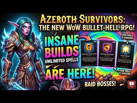 Azeroth Survivors - Roguelike WoW Singleplayer Game that plays in your browser