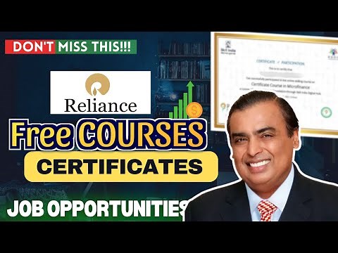 Free Courses Online with Certificates 🤩 || Skill development Courses 2025