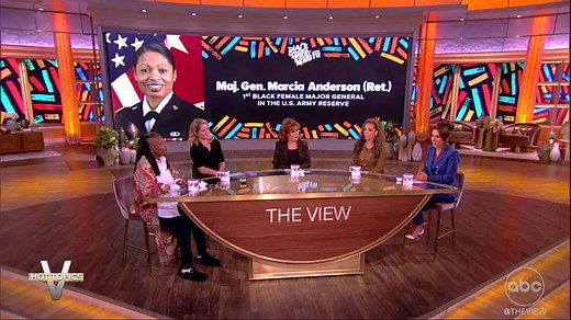 #TheView celebrates retired Major General Marcia Anderson, who became the first Black woman in the history of the Army Reserve to hold the rank of major general in 2011. #BlackHistoryMonth abcn.ws/2RiH3wd | The View