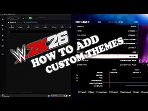 WWE 2K26 : How to Add Custom Theme Songs || Modding Tutorial