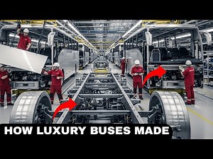 Inside the Mercedes-Benz Tourismo Factory — Luxury Bus Manufacturing Process