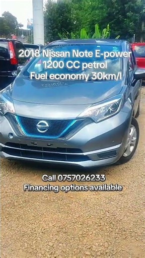 2018 NISSAN NOTE E-POWER. Best fuel economy 30Km/l.