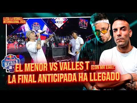 EL MENOR VS VALLES - T (WITH MISTER EGO) *EL MENOR'S BIG DAY* #REDBULLBATALLA SEMIS Reaction