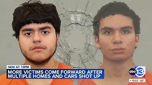 Victims of Houston-area shooting spree shaken after bullets hit their homes and cars