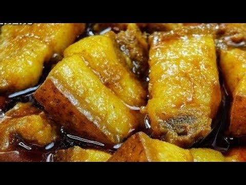 Delicious pork meat recipe | Cooking pork fatty meat curry