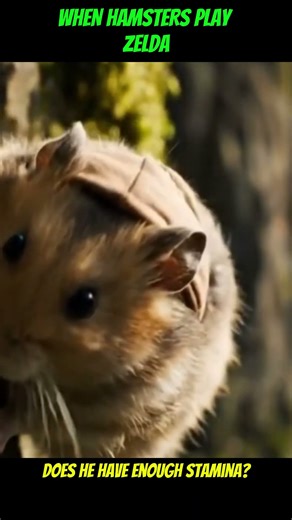 Hamster Climbs in Zelda BOTW 🐹🗻