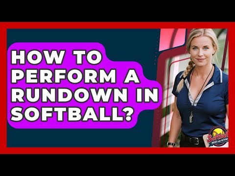 How To Perform A Rundown In Softball? - Softball Basics and Beyond