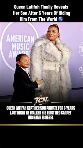 Queen Latifah Finally Reveals Her Son After 6 Years Of Hiding Him From The World 🌎 #queenlatifah