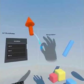 #AR : Unity3D Virtual Reality Interaction Toolkit #unity #augmentedreality #ai #virtualstore