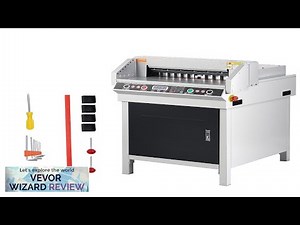 VEVOR Electric Paper Cutter Heavy Duty Paper Cutter 18" /457.2mm Cutting Width Review