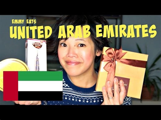 Emmy Eats United Arab Emirates - tasting Emirati Sweets