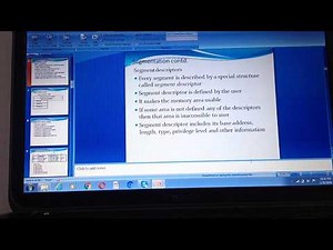 80386 microprocessor segmentation