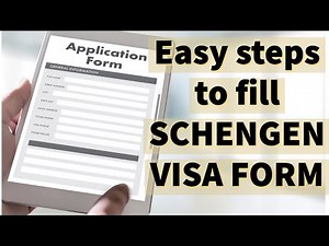 How to fill Schengen Visa application#Schengen#switzerlandvisa #india #hindi #europe#4k#2025#2024