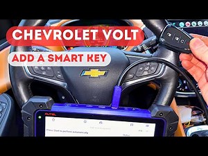 Chevrolet Volt add a smart key by Autel IM608. How to program a new key for Chevrolet Volt by Autel