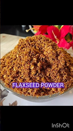 flaxseed powder recipe