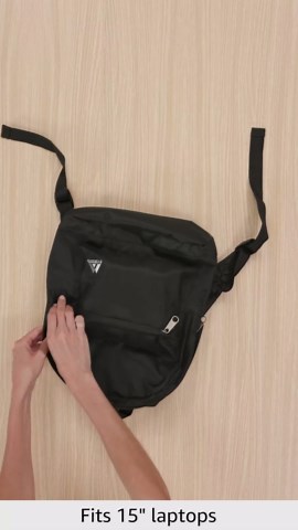 Everest Small Backpack, Black, One Size