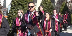 Virginia Tech students take steps toward future in fall graduation ceremony