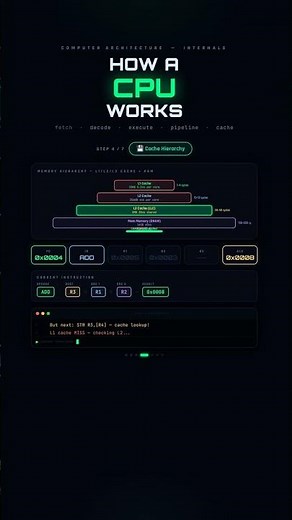 How a CPU Actually Works ⚡