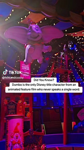 Even though he’s the star of the film, Dumbo never actually says anything in the classic Disney movie Dumbo. Instead, his emotions are shown through animation, music, and his friendship with Timothy Q. Mouse. It’s one of the reasons the story feels so emotional without needing many words. 🐘✨ Sometimes the quietest characters tell the biggest stories. #DidYouKnow #DisneyFacts #DisneyTrivia #DisneyAnimation #dumbo . . . Dumbo Disney movie facts, Dumbo 1941 trivia, Disney animated film history, Di