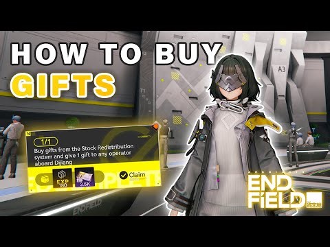 How to Buy Gifts for Operators on Dijiang | Node Task ► Arknights Endfield