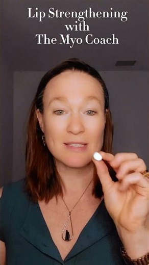 Seal the Deal! Lip Strength Exercises for Breathing & Sleep #myo #education #youtubeshorts #youtube
