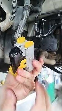 how to release the ABS module connector C3