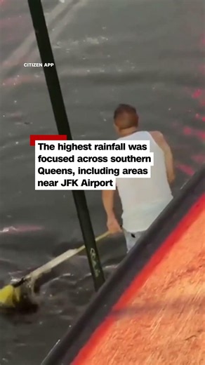 Severe storms trigger flash flooding across New York City
