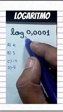 How to calculate log 0.0001 | How to solve logarithms