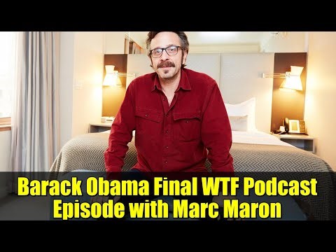 Barack Obama Final WTF Podcast Episode with Marc Maron | Emotional Farewell Interview