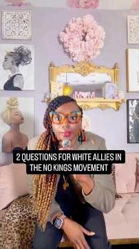 2 QUESTIONS FOR WHITE ALLIES IN THE NO KINGS MOVEMENT #womenshistorymonth