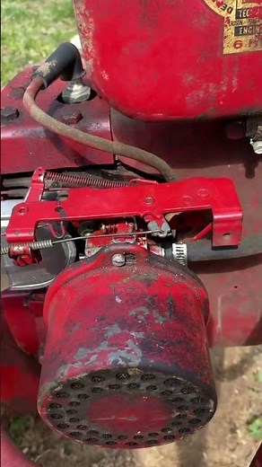 Tiller carb adjustment, small engine repair