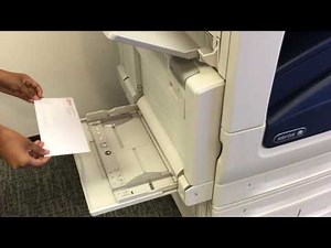 Xerox How to Load Labels & Envelopes 78 Series