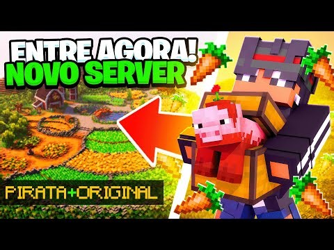 MINECRAFT: THE BEST SURVIVAL and SKYBLOCK SERVER in BRAZIL for MINECRAFT JAVA and BEDROCK