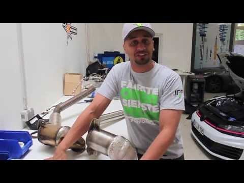 JP PERFORMANCE GOLF 7 GTI DOWNPIPE IN ACTION!!