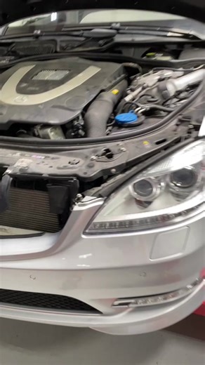 Mercedes oil change. #mechanic #mercedes #cars #howto #learnontiktok