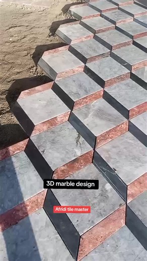 #Afridi tile master#3D marble design #1millionaudition #tiles #tilework