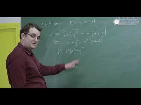 Coniques : ellipses, paraboles, hyperboles. Cours complet