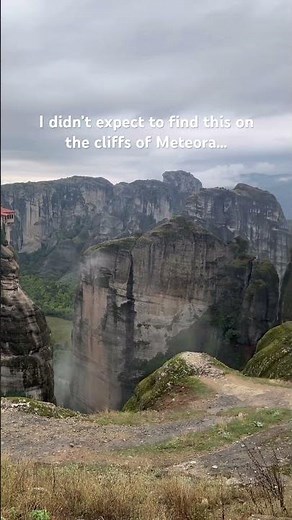 Prayer on the Cliffs of Meteora | Greece