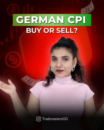 German CPI – EUR impacted, should we buy or sell? To know more- Join the Telegram Channel 👉 @trademastersog Tthat's where the real action happens — ✅ Daily signals & setups ✅ Exclusive chart breakdowns ✅ Direct Q&A with Riya & other traders ✅ Early access to her live trading sessions 🔗 Follow us: Instagram – @trademastersog YouTube – @trademastersog Telegram – @trademastersog Because trading boring nahi, rewarding hai — with TradeMasters #usd #fomc #gold #trading #USShutdown #trump #ussenate |