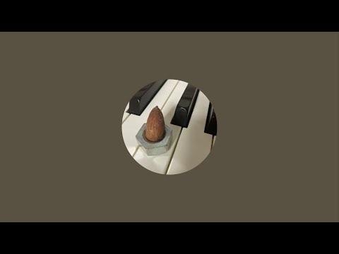 Piano practice. Bach