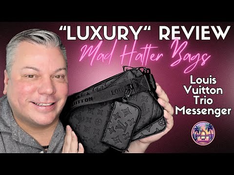Perfect Men's Set! Louis Vuitton Trio Messenger! "Luxury" Review